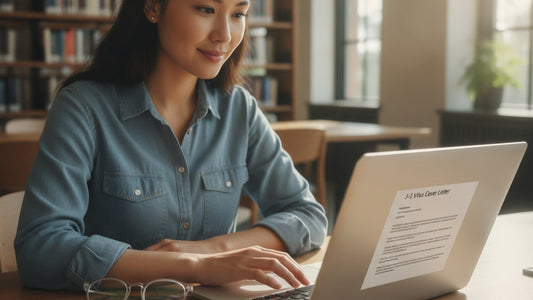 j-1 cover letter best practices - Professional illustration