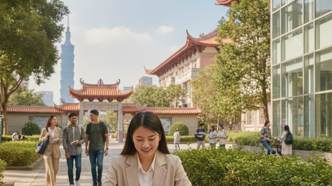 f-1 visa taiwan - Professional illustration