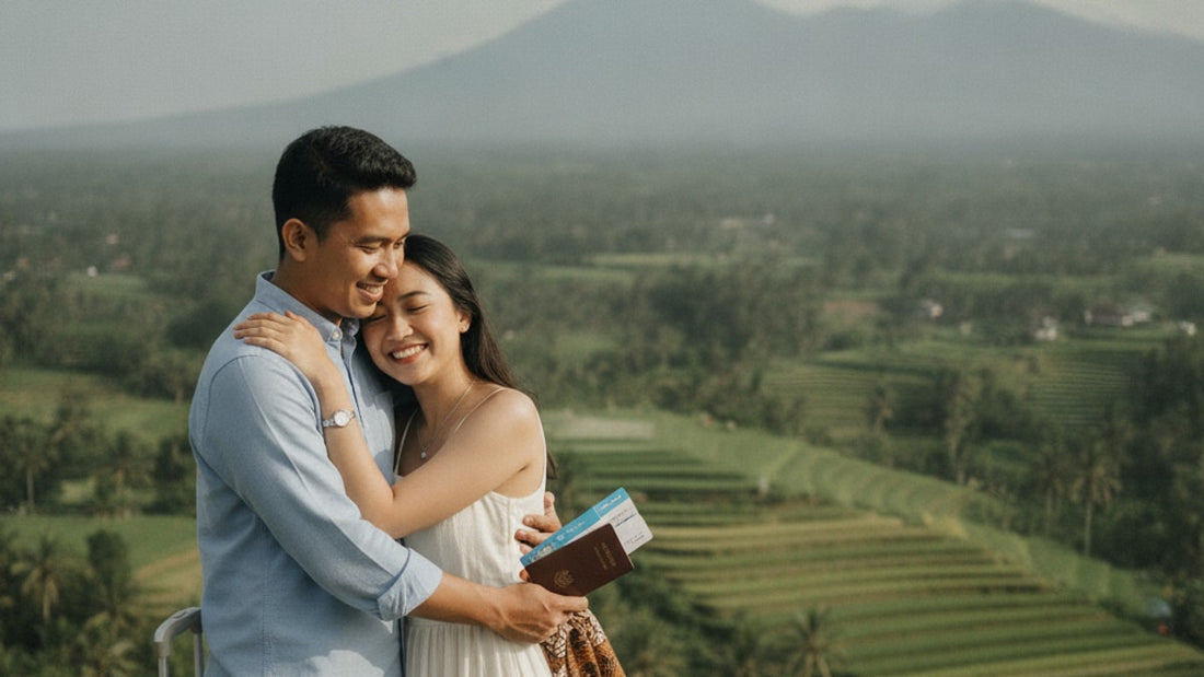 k-1 visa indonesia - Professional illustration