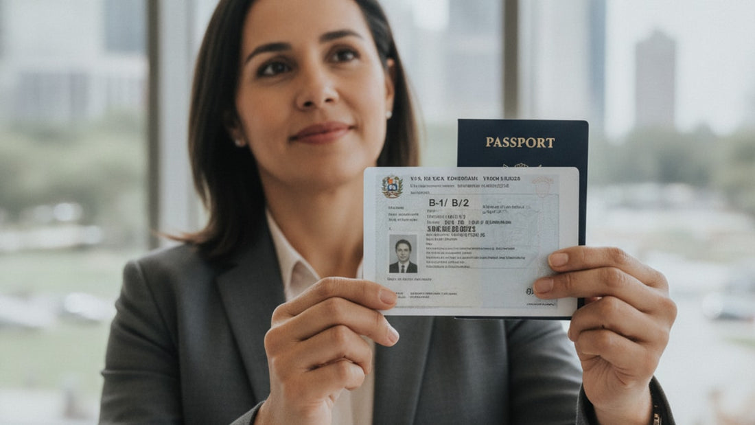 b-1/b-2 visa venezuela - Professional illustration