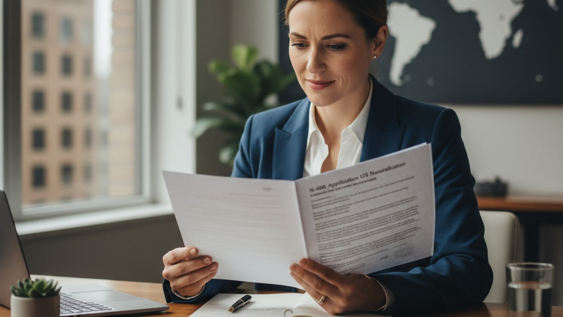 n-400 documents - Professional illustration