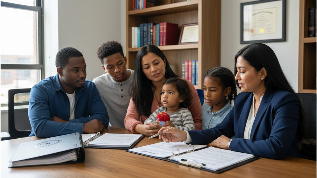 family petition backlog strategy - Professional illustration