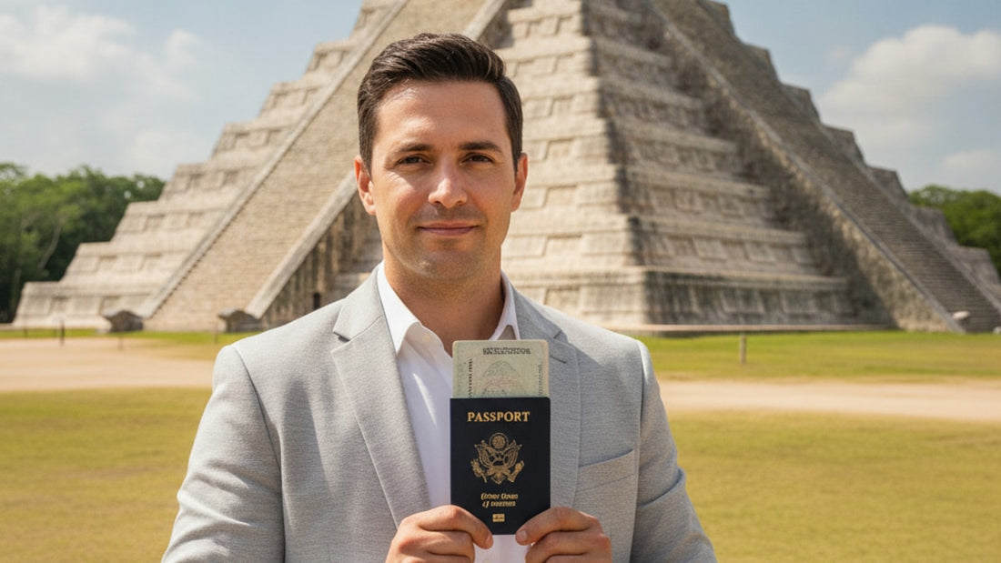 b-1/b-2 visa mexico - Professional illustration