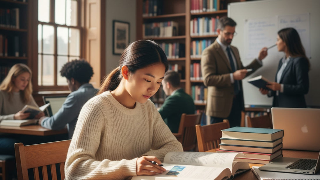 Blog Post: is f1 a non immigrant visa - Professional illustration