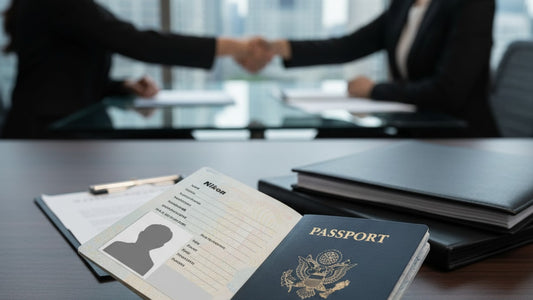 Blog Post: does a passport prove us citizenship - Professional illustration