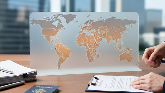 Blog Post: What Countries Are Eligible for the E-2 Visa - Professional illustration