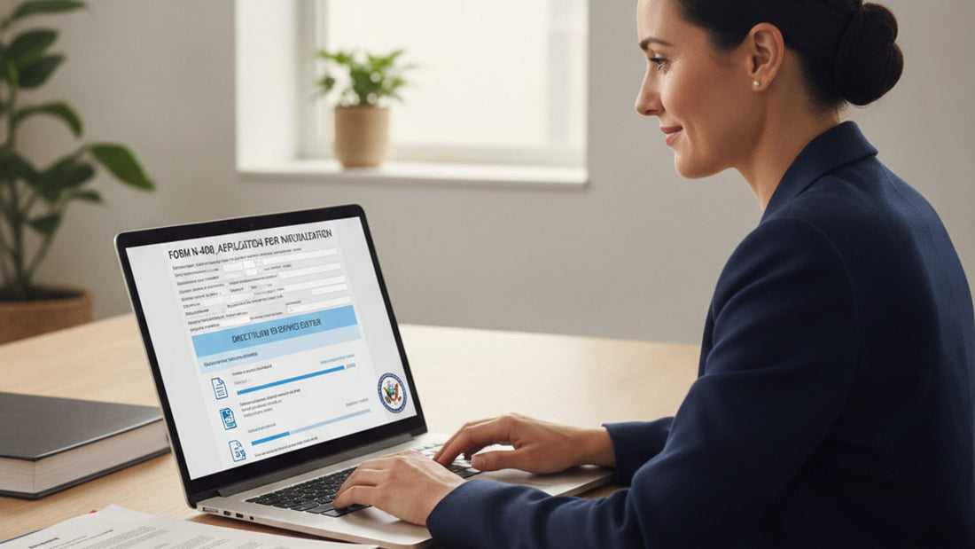 n-400 direct filing to service center - Professional illustration