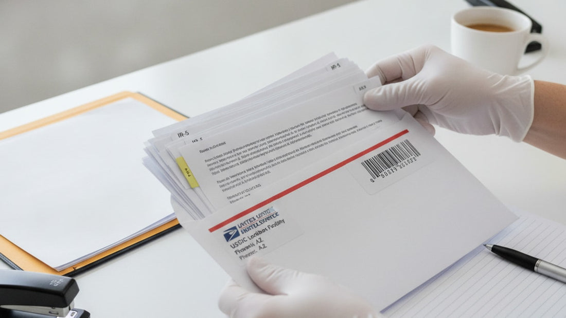 ir-5 mailing address uscis lockbox - Professional illustration