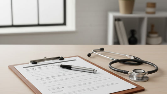 medical exam form i-693 for green card - Professional illustration