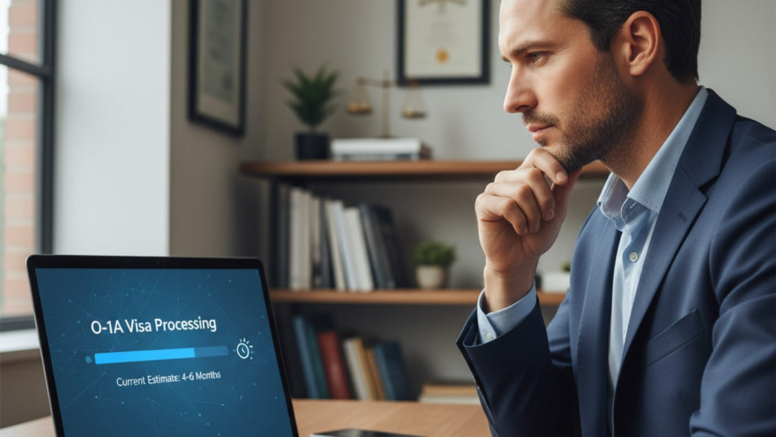 o-1a processing time - Professional illustration