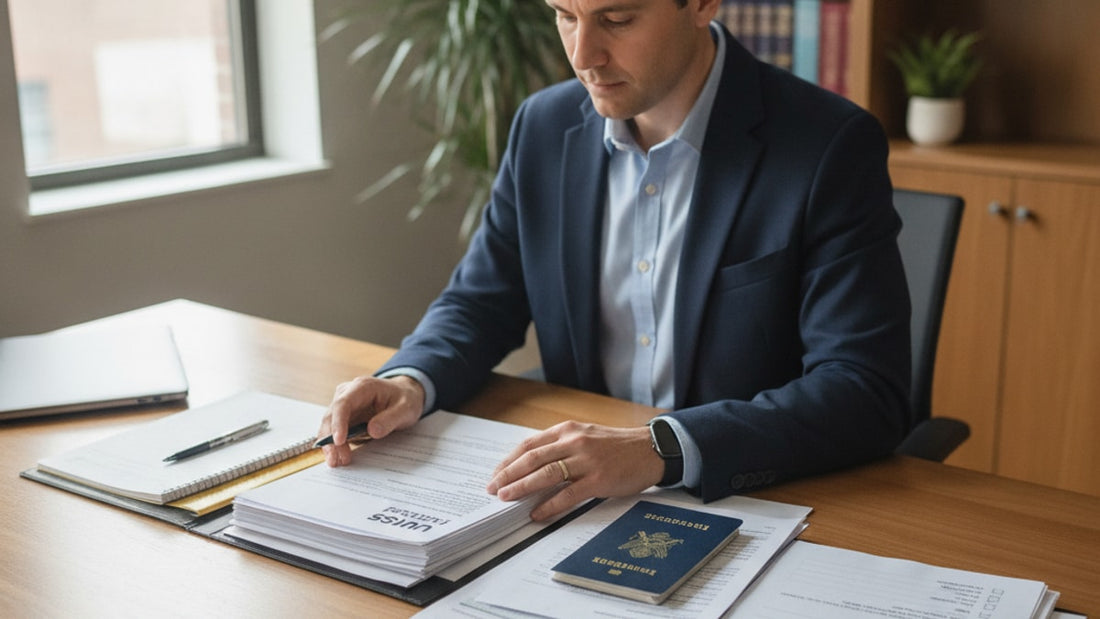i-485 biometrics appointment preparation - Professional illustration