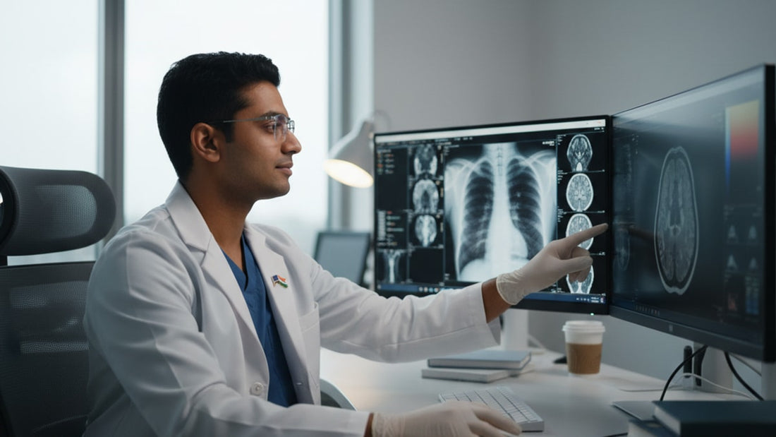 j-1 visa radiologist - Professional illustration