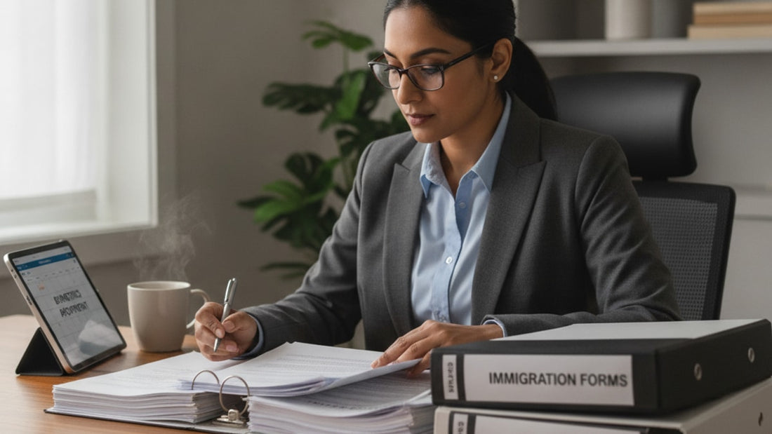 eb-1c biometrics appointment preparation - Professional illustration