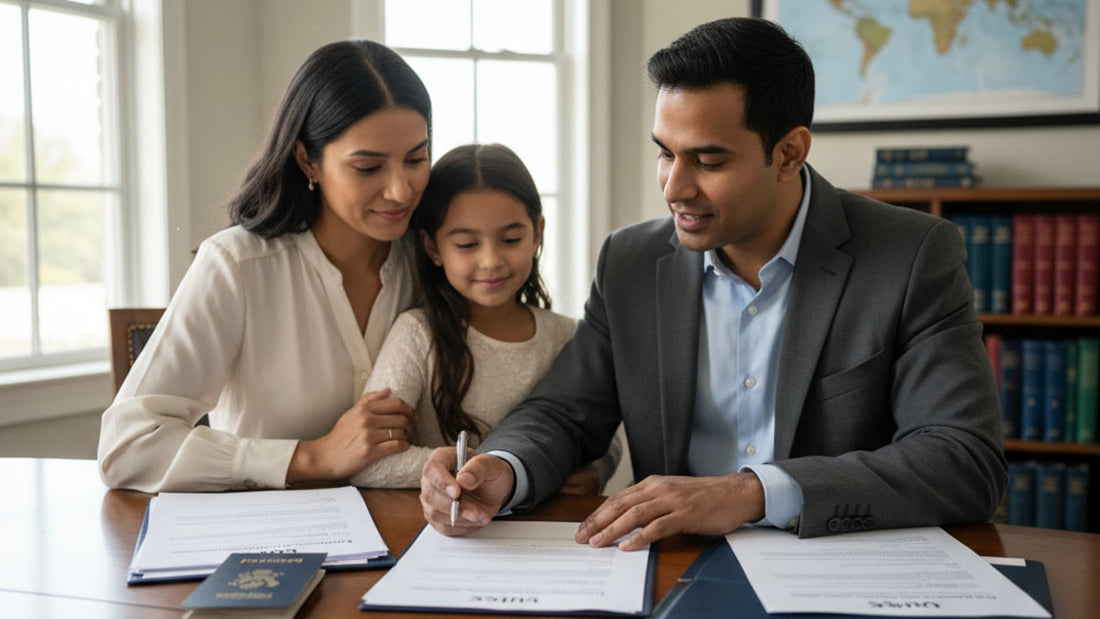 r-1 dependent visa filing - Professional illustration