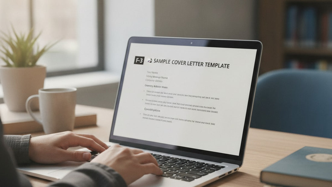 f-3 sample cover letter template - Professional illustration